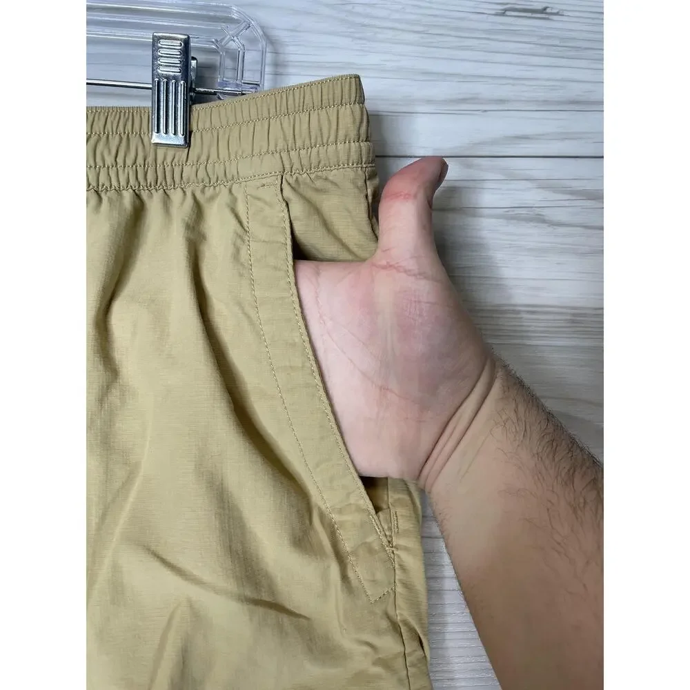 The‎ North Face Shorts Mens XL Khaki Class V Pull-On Swim Trunk Nylon